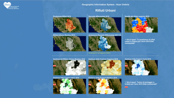 Rifiuti, indice di riciclo regionale al 58%. L’Arpa Umbria comunica il dato