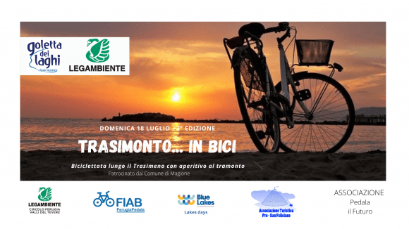 Trasimonto… in bici – per la tappa umbra di Goletta dei Laghi 2021