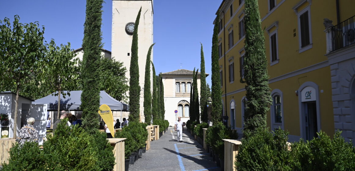 bosco piazza Garibaldi spoleto